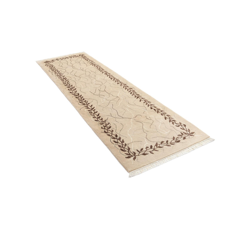 Tapis de couloir brun clair Jalbert