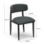 Chaise d'appoint d'extérieur texturée Snyder Enfield-356887898