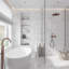 12" x 24" Marble Look Wall & Floor Tile-1719599929