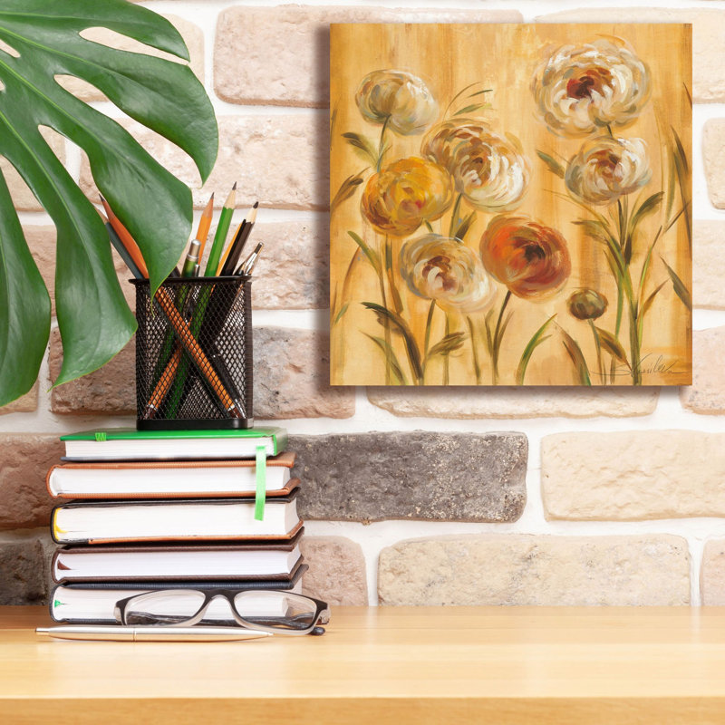 «Sunshine Mums 2» par Silvia Vassileva, art mural sur toile, H 12 po x l 12 po