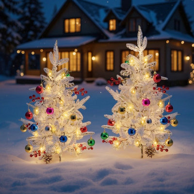 2.51' H Artificial Pine Christmas Tree
