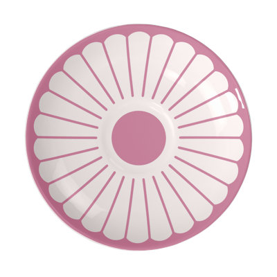Villeroy & Boch Fleur Cassis Collection Espresso Cup Saucer, Premium Porcelain, Made in Germany, Dishwasher and Microwave Safe, Petite Saucer/Small Serving Plate, 4.5 in Diameter, Flower Pattern, Pink