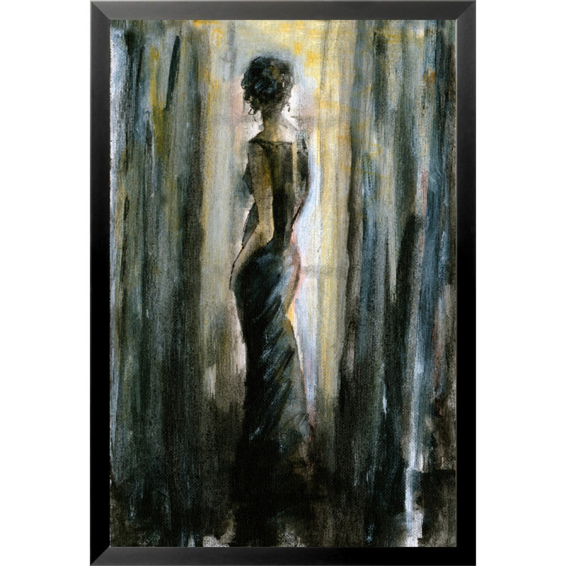 «Figure», reproduction d'art encadrée, H 24 po x l 16 po x P 1,25 po
