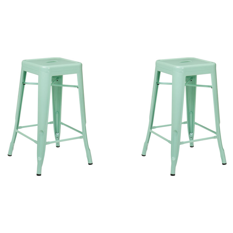 Tabouret Cheryllynne, Vert menthe, Tabouret de bar (siège d'une hauteur de 30 po)