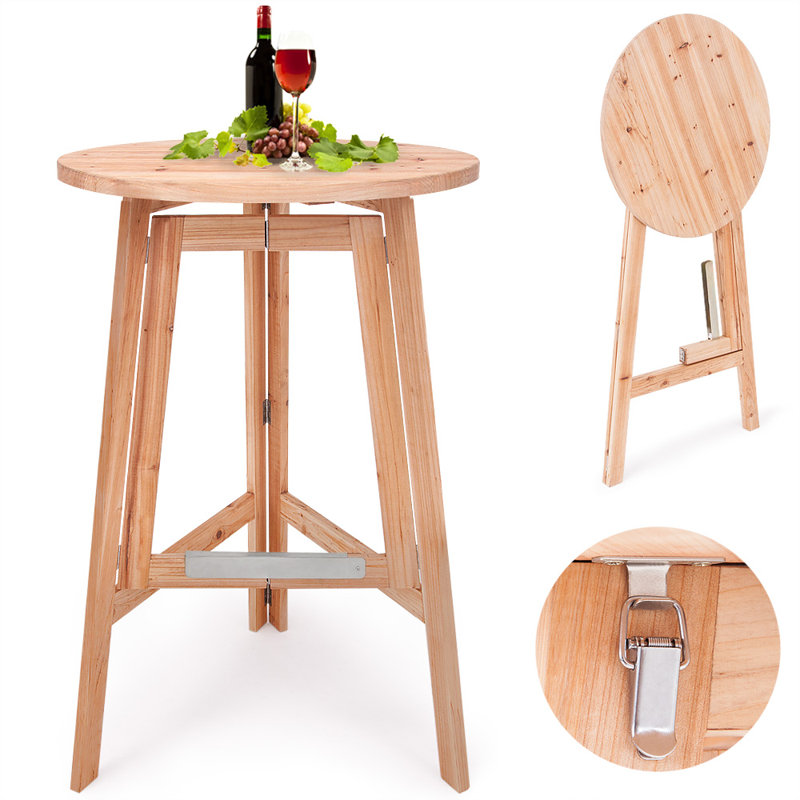 Arrey Round Solid Wood Base Dining Table