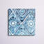 «Indigo Sampler I», peinture sur toile-1252665-1252666