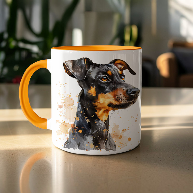 Mug, Orange, 4