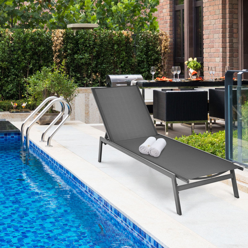 Outdoor Chaise Lounge, 2