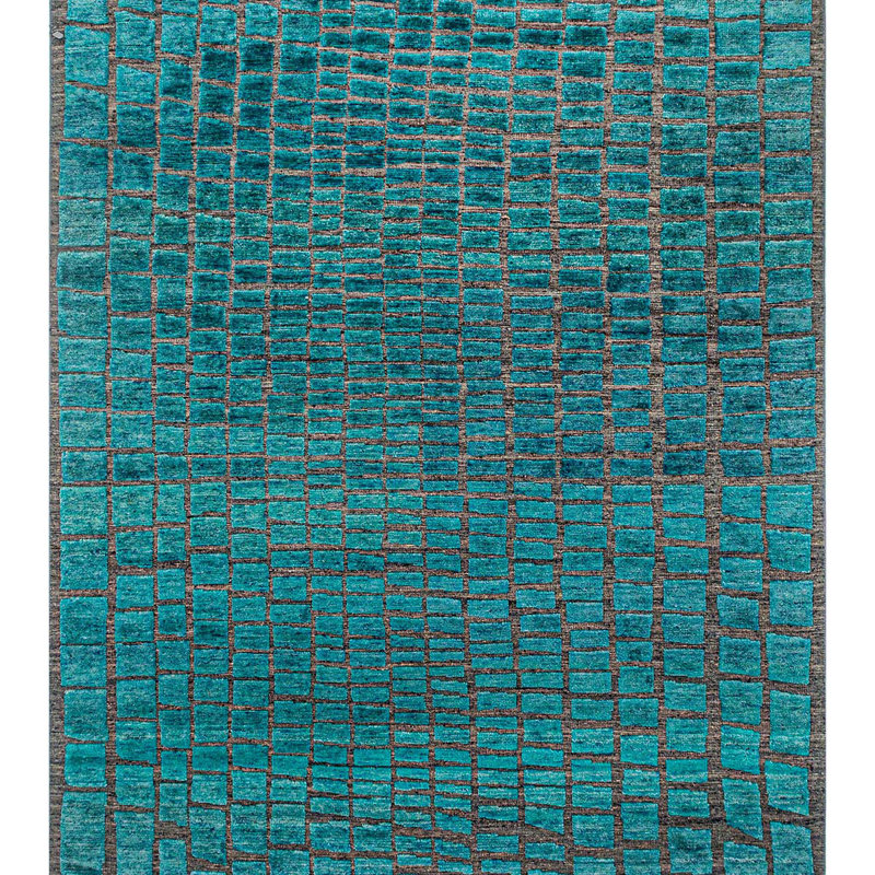 Wool Area Rug, Rectangle 12' x 15'