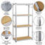 160 cm W Steel Adjustable Height Shelving Unit