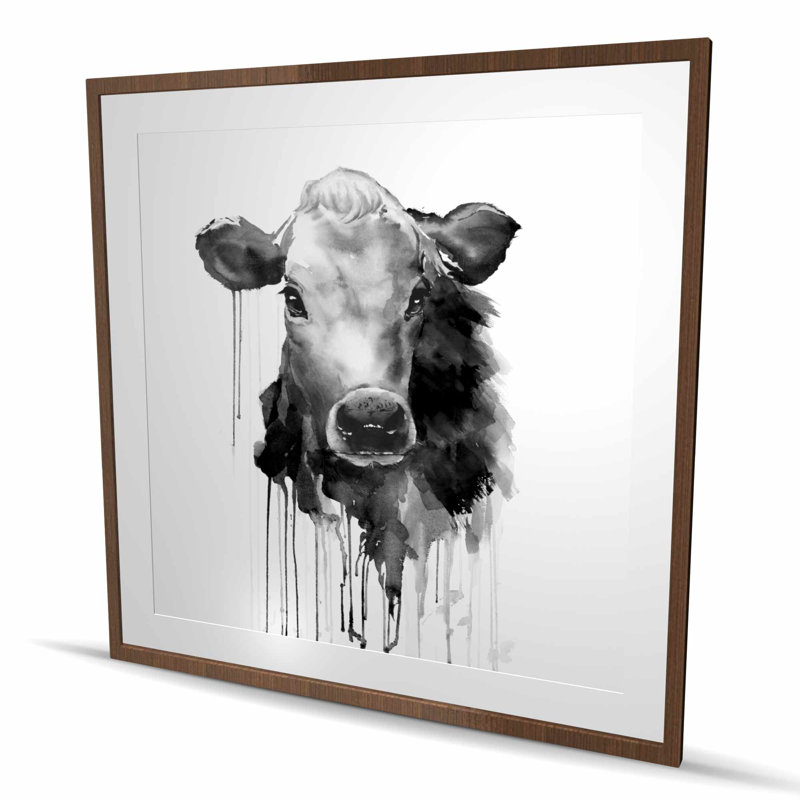 Imprimé mat pour la maison Jersey Cow