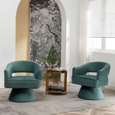 Fauteuil demi-tonneau Chynna