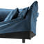 Ensemble de fauteuils confortables à assise profonde avec repose-pieds pour la détente dans le salon-1121263775