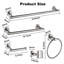 Ensemble de quincaillerie de salle de bain 9 pièces-92728920