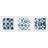 " Indigo Study VIII Triptych " 3 - Pieces-1338876794
