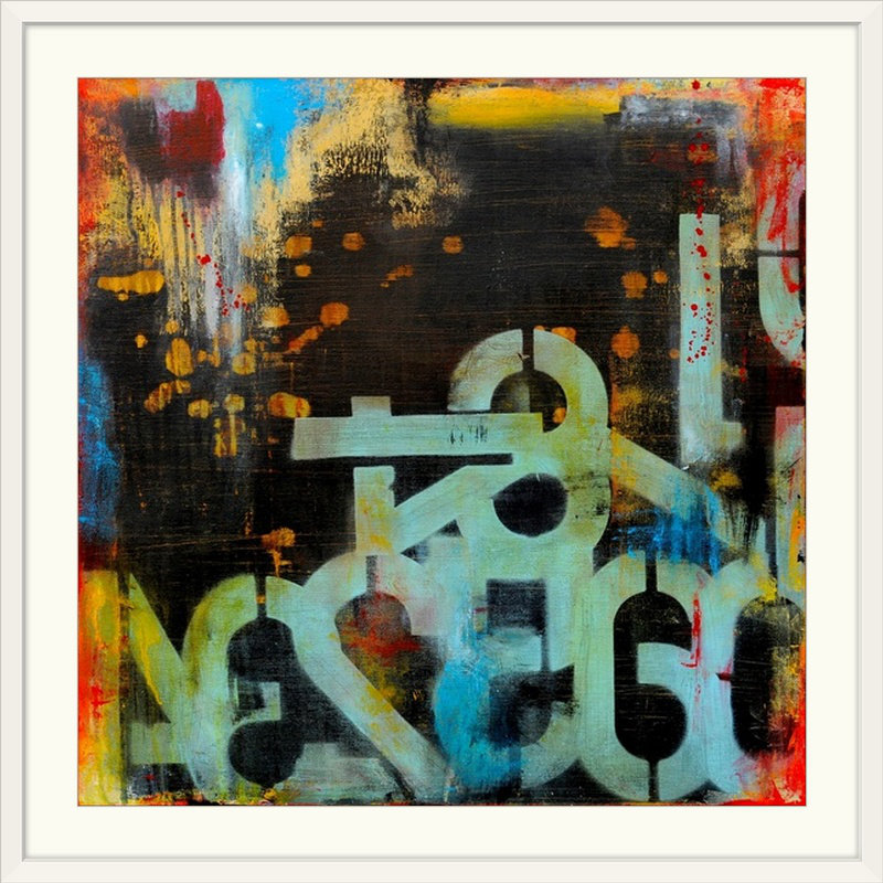 «Out Numbered by Bellemy», reproduction d'impression, H 20 po x l 20 po x P 1,5 po, Toile