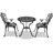 Muskego 2 - Person Patio Dining Set with Round Table