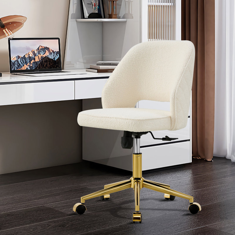 Chaises de bureau Modern Home, Blanc