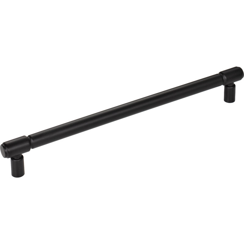 Clarence Bar pull, Flat Black, 8 13/16" Center to Center