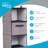 BirdRock Home Fabric Cube Storage