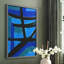 Impression sur toile «Invontract Blues I» - bois massif-1523887791-1523887790