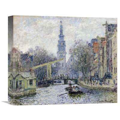 " Canal, Amsterdam " by Claude Monet
