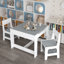 Lot de tables et chaises d'enfants