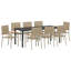 Emiya 8 - Person Patio Dining Set Rectangular Table-1516353321