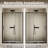 44-48" W x 71" H Pivot Glass Shower Door, Frame Swing Shower Door with 1/4"(6mm) Clear SGCC Tempered Glass, Matte Black Finish, Reversible Installation-122121140