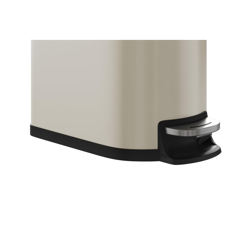 Stainless Steel Recycling Bin, Beige