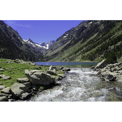 Lac Du Gaube, France by KerinFors - Wrapped Canvas Print