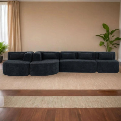 144" Long Upholstered Boneless XL Sofa