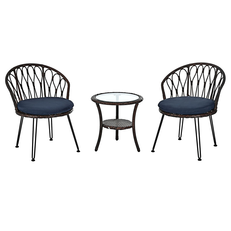 Ensemble de loisirs d'extérieur, Bleu, Brun