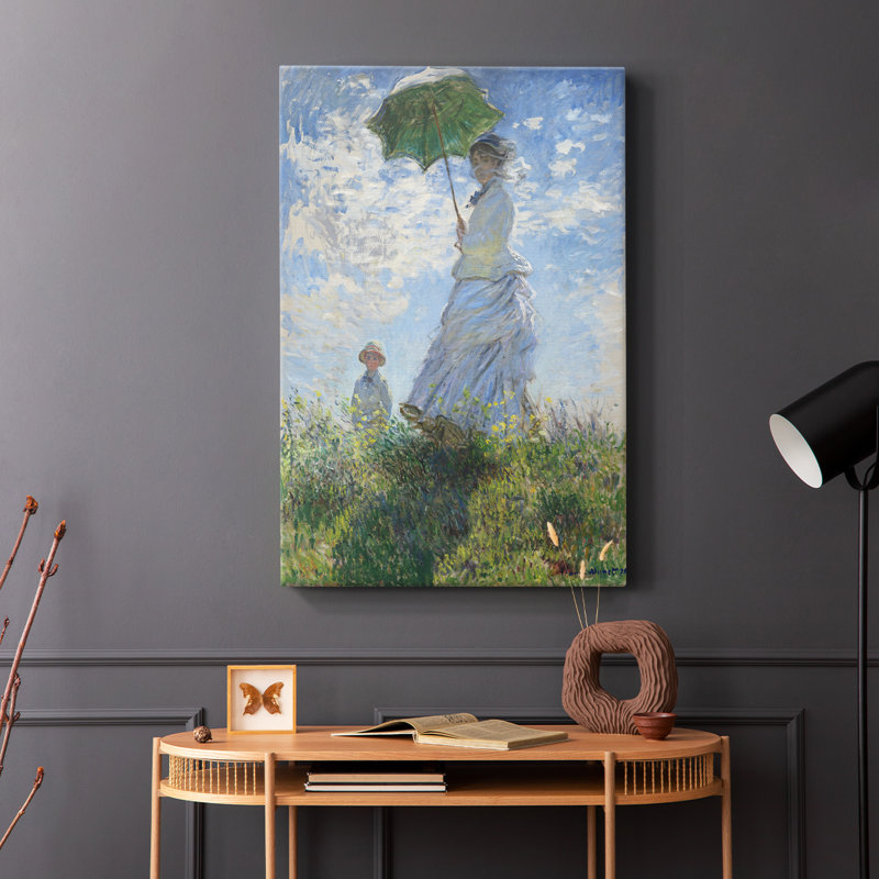 Paysage rétro XLII - galerie Cavas, H 18 po x l 12 po