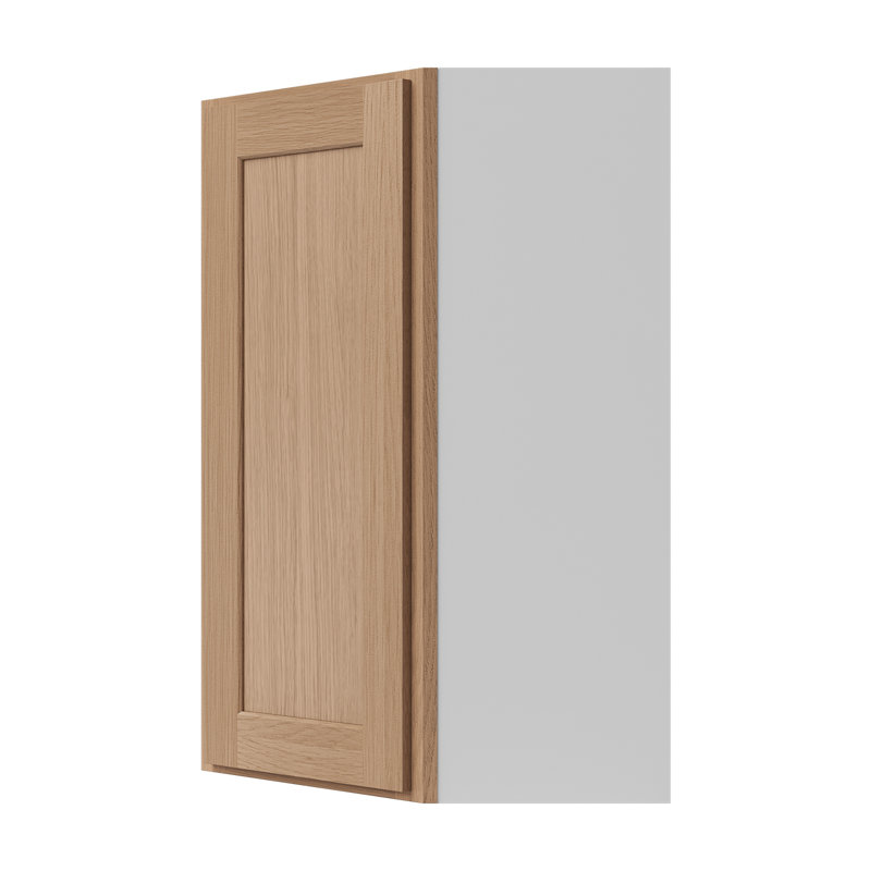 Armoire murale diagonale, L 24 po x H 30 po x P 12 po, Chêne Redondo