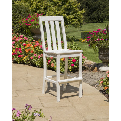Chaise d'appoint de bar POLYWOOD Vineyard