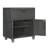 29.5'' W Metal Garage Tool Storage Cabinet on Wheels with 1 Drawer,Black