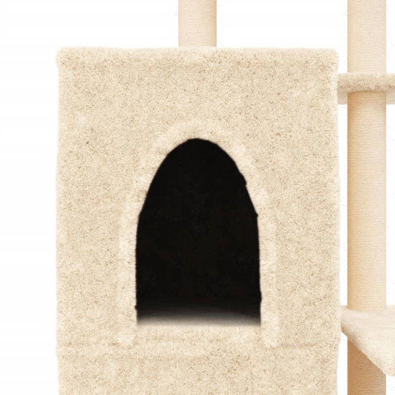 97 cm H Cat Tree / Condo, Cream