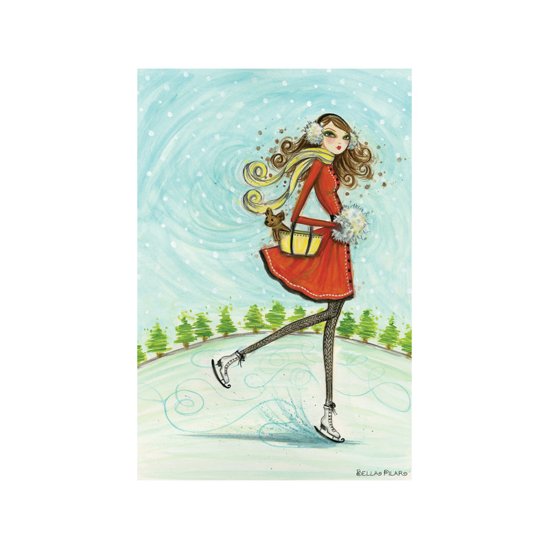 Bella Pilar - Wrapped Canvas Print, 20.32 cm H x 30.48 cm W