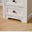 3-Piece Farmhouse Bedroom Set with LED and Charging Station