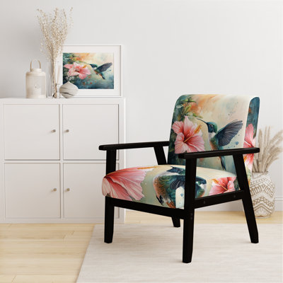 Fauteuil d'appoint Hummingbird - Hummingbird and Hibiscus