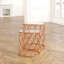 Lizeth Glass Top Pedestal Nesting Tables