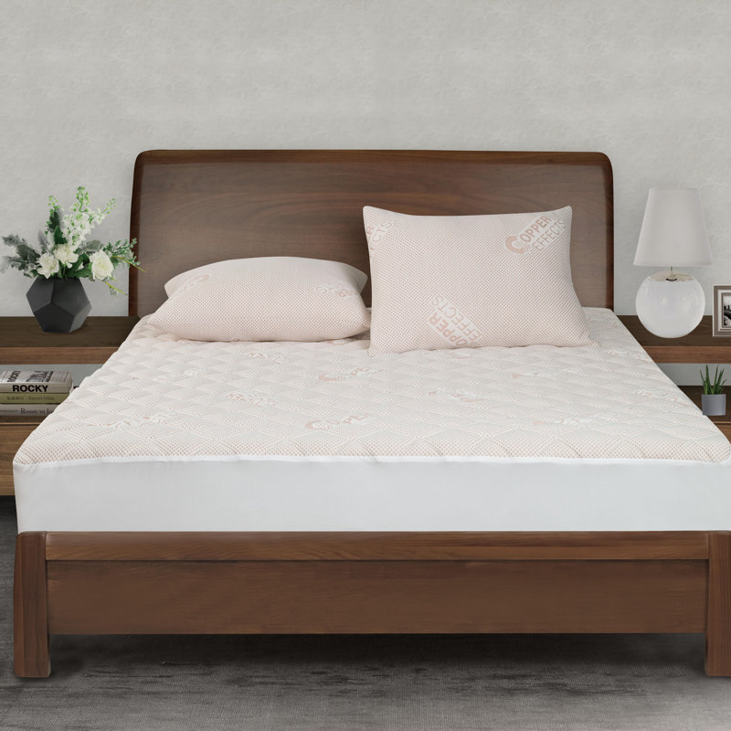 Shellson 1'' Mattress Pad, Queen