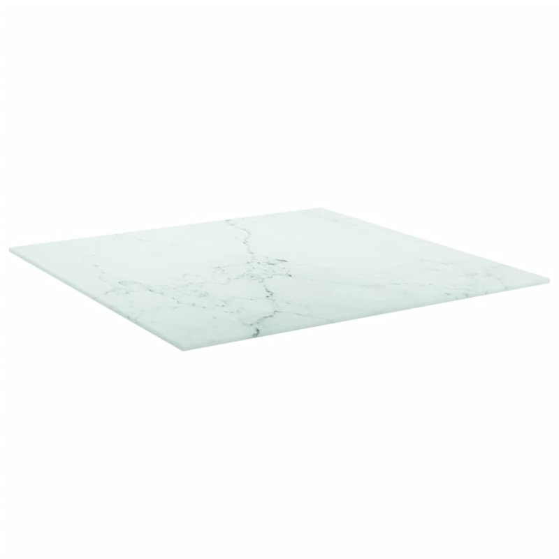 Table Top Glass Top Round Table Top Replacement for Coffee Side Tables, 23.6" x 23.6"