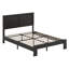 Structure de lit plateforme silencieuse en bois avec assemblage facile et rangement spacieux sous le lit-2146796181