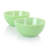20 oz. Jadeite Glass Cereal Bowl Set