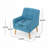 Alcide Tufted Armchair-1781554289