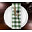 Ghisallo Cotton Buffalo Check Square Napkin-87629398