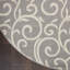Tapis à motif floral gris Thornlie-273879215