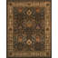 Tapis brun en laine touffeté à la main Luna-16327751